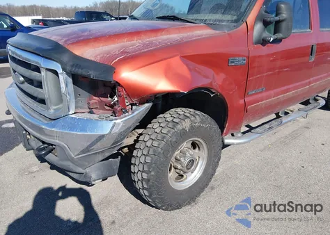 2001 Ford F-250 Lariat/Xl/Xlt z USA, uszkodzony, nr VIN 1FTNW21FX1EB14319